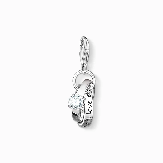 Thomas Sabo esküvői gyűrűk charm - 0673-051-14