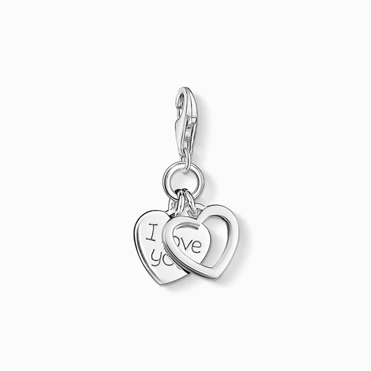 Thomas Sabo I LOVE YOU szív charm - 0852-001-12