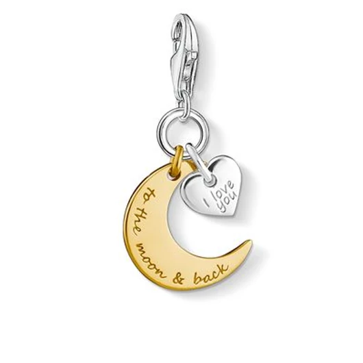 Thomas Sabo Hold szerelem charm - 1443-413-39