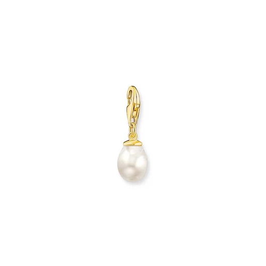 Thomas Sabo Charm Club aranyozott édesvízi gyöngy charm - 1996-430-14