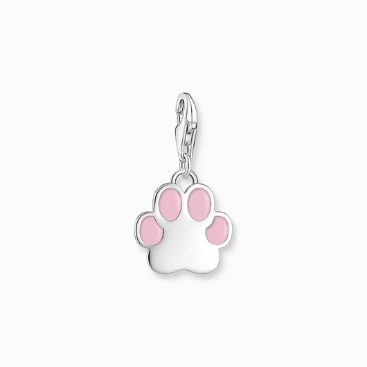 Thomas Sabo Charm Club rózsaszín mancs charm - 2015-007-9