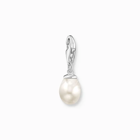 Thomas Sabo Charm Club fehér gyöngy charm - 1997-082-14