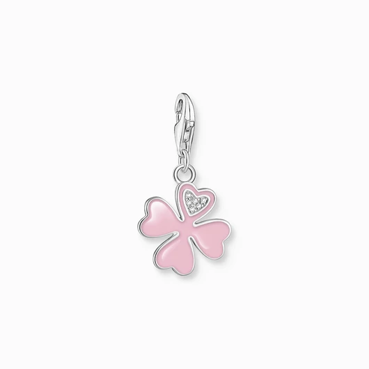 Thomas Sabo Charm Club rózsaszín lóhere charm - 2022-041-9