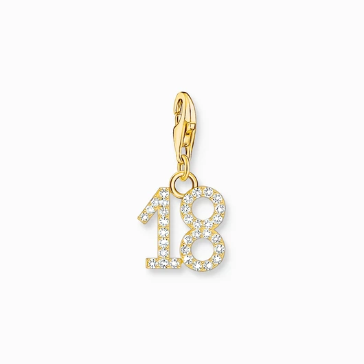 Thomas Sabo Charm Club "18" szám charm - 2139-414-39