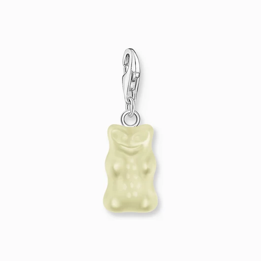 Thomas Sabo x Haribo fehér gumimaci kristályüveg charm - 2187-017-14