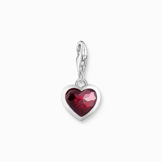 Thomas Sabo Charm Club piros szív charm - 2094-699-10