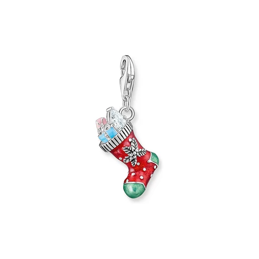 Thomas Sabo Charm Club Karácsonyi zokni charm - 2199-691-7