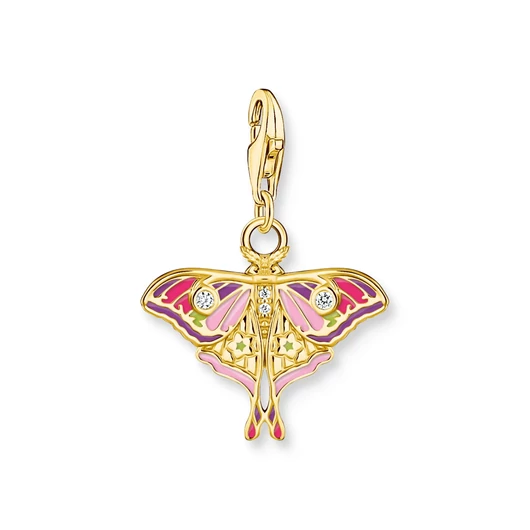 Thomas Sabo Charm Club aranyozott pillangó charm - 2209-565-7