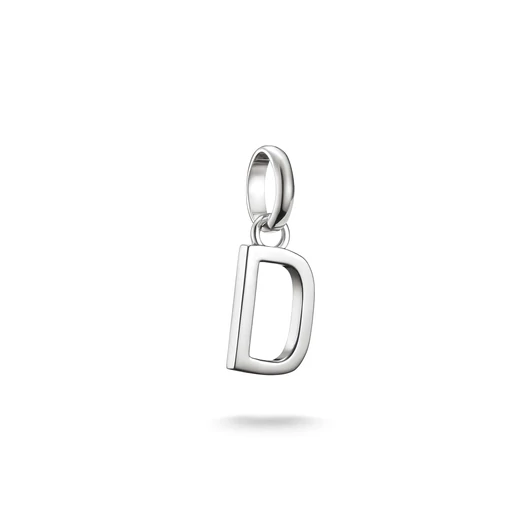 Thomas Sabo Charm Club Connect "D" betű charm medál - CC1210-001-21