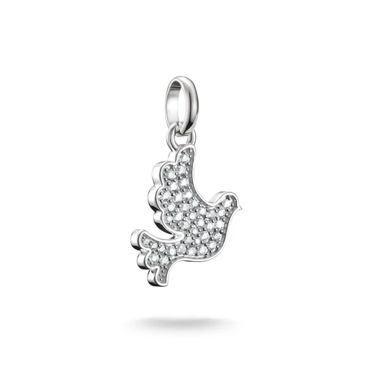 Thomas Sabo Charm Club Connect békegalamb charm medál - CC1267-051-14