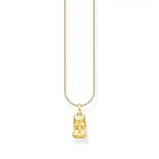 Thomas Sabo x Haribo aranyozott gumimaci nyaklánc 50 cm - KE2325-413-39-L50