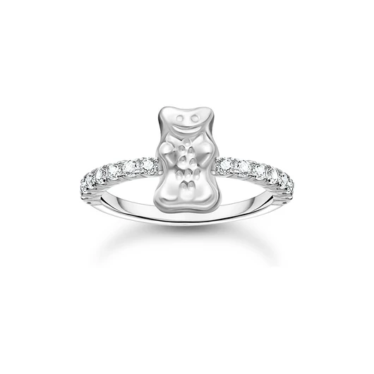 Thomas Sabo x Haribo ezüst gumimaci gyűrű 54-es méret - TR2504-051-14-54