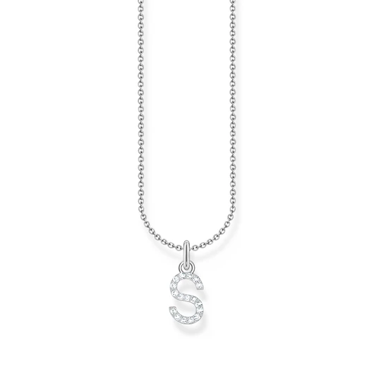 Thomas Sabo Best Seller "S" betű nyakék 45 cm - SCKE150360