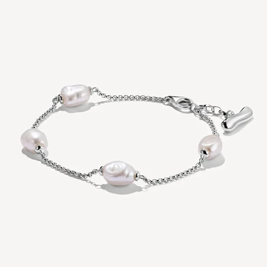 Thomas Sabo édesvízi gyöngy karkötő 19 cm - A2189-082-14-L19
