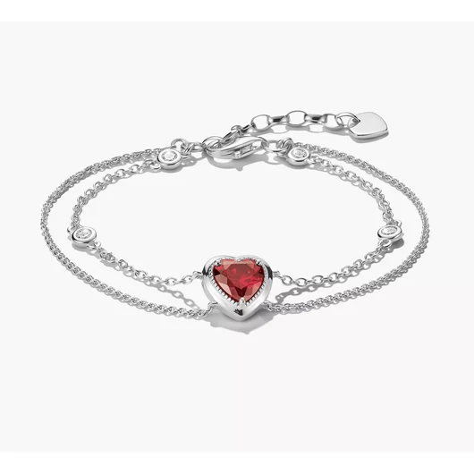 Thomas Sabo szív karkötő 19 cm - A2222-051-10-L19