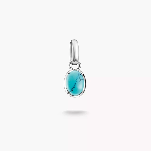Thomas Sabo Charm Club Connect December születéskő charm medál - CC1340-404-17