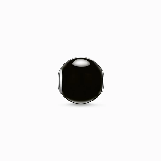 Thomas Sabo obszidian gyöngy - K0002-023-11