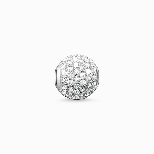 Thomas Sabo Fehér pavé gyöngy - K0024-051-14