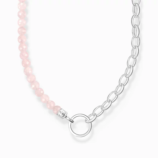 Thomas Sabo Charming Collection rózsakvarc nyaklánc - KE2188-034-9-L45