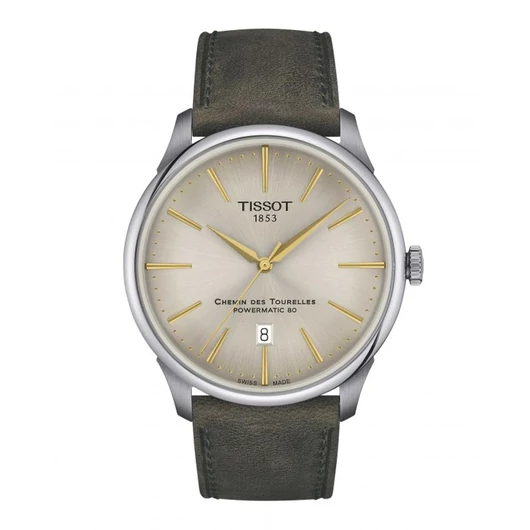 Tissot T-Classic Chemin des Tourelles Powermatic 80 férfi óra - T139.407.16.261.00