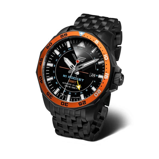 Vostok Europe N1 Rocket Automatic GMT férfi óra - 225C714-B