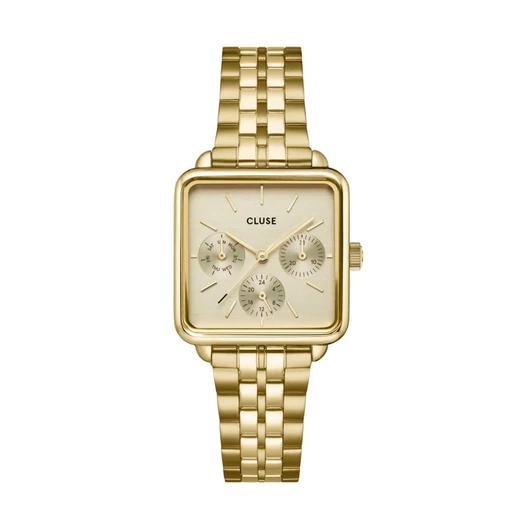 Cluse La Tétragone Multifunction Gold női óra - CW13801