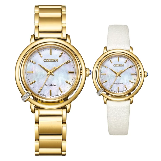 Citizen Elegance Eco-Drive női óra szett - EM1092-64D