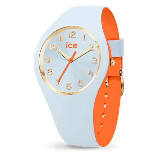 Ice-Watch Ice Duo Chic - Light Blue Orange Small óra - 023278