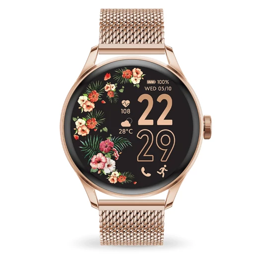 Ice-Watch Ice Smart Two 1.2" Rose-Gold Milanese Small okosóra - 023394