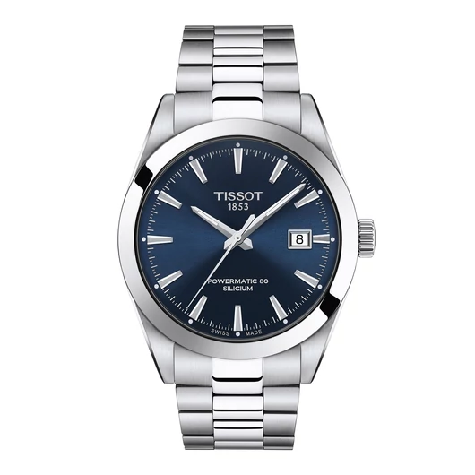 Tissot T-Classic Gentleman Powermatic 80 Silicium Open Heart férfi óra - T127.407.11.041.00