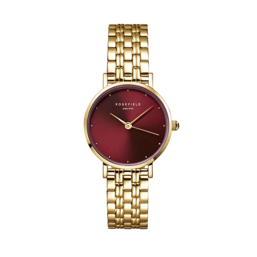 Rosefield Small Edit Burgundy női óra - SEGSG-SE01_3I