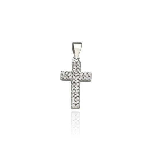 Ezüst kereszt medál - 09137-9