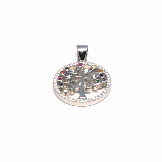 Diana Silver ezüst Életfa medál - P-0076