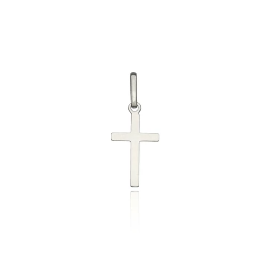 Fehér arany kereszt medál - X3STP4765-W