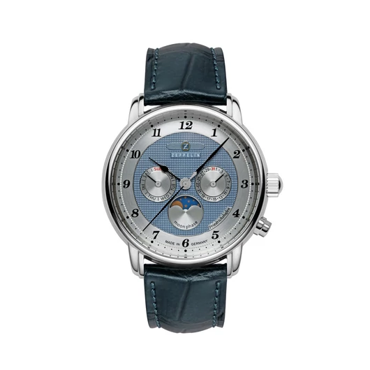 Zeppelin Friedrichshafen Moonphase férfi óra - 8536-3