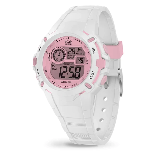 Ice-Watch Ice Digit Explorer White Pink Small óra - 024001
