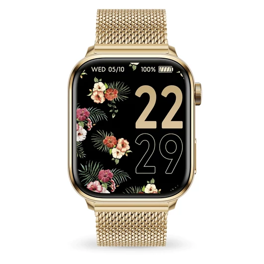 Ice-Watch Ice Smart 2.0 Rectangular 1.96 Gold Milanese Medium okosóra - 024654