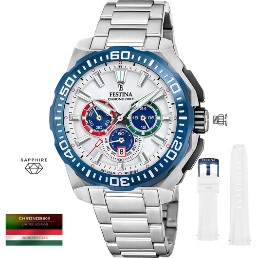 Festina Chrono Bike 2025 Limitál Kiadású Magyarország férfi óra - F20724/H
