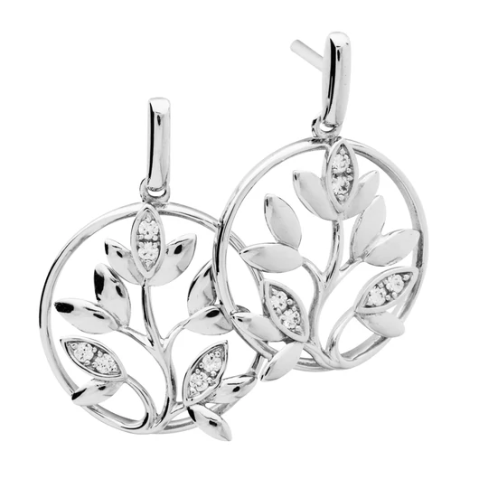 NANA KAY silver trends ezüst életfa fülbevaló - ST1160