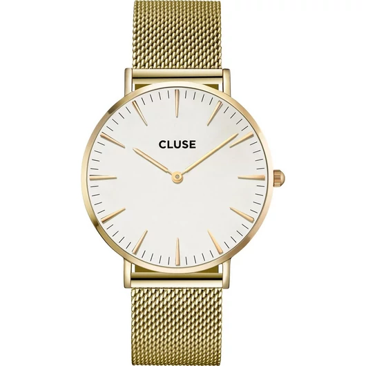 Cluse Boho Chic Mesh Gold White női óra - CW0101201009