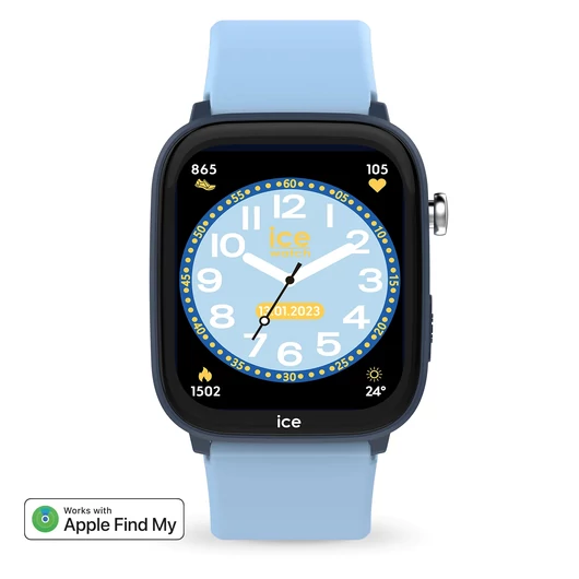 Ice-Watch Ice Smart Junior 3.0 Find My Light Blue Small gyerek okosóra - 024548
