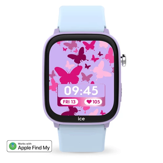 Ice-Watch Ice Smart Junior 3.0 Find My Purple Small gyerek okosóra - 024550
