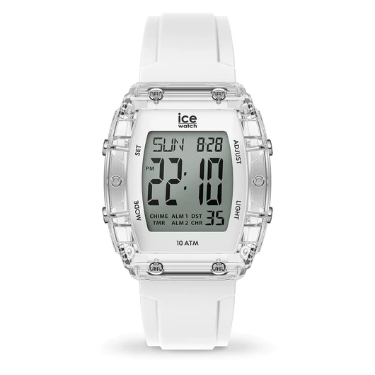 Ice-Watch Ice Digit Boliday White Silver Small óra - 024565