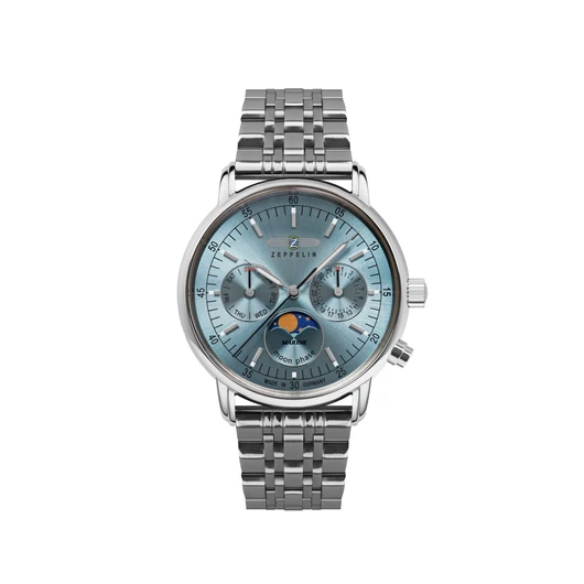 Zeppelin LZ14 Marine Moon Phase női óra - 8637M-3