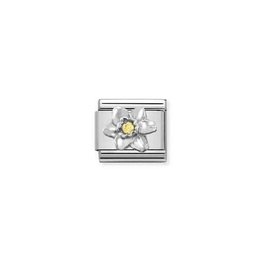 Nomination "Nárcisz virág" charm - 330311-14