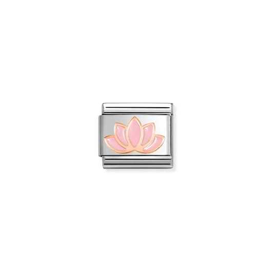Nomination "Lotusz virág" charm - 430202-44