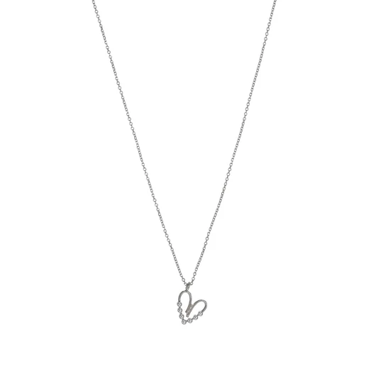 Alisia ezüst Pearly Heart nyaklánc - AL4780.02.000