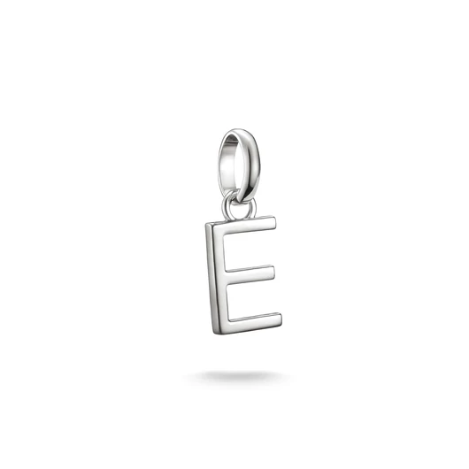 Thomas Sabo Charm Club Connect "E" betű charm medál - CC1211-001-21