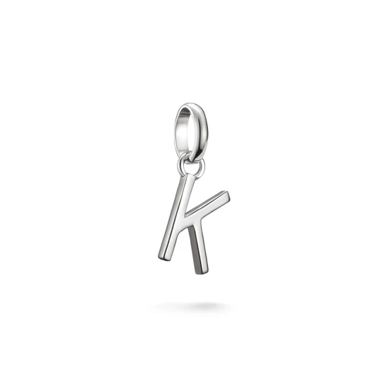 Thomas Sabo Charm Club Connect "K" betű charm medál - CC1217-001-21