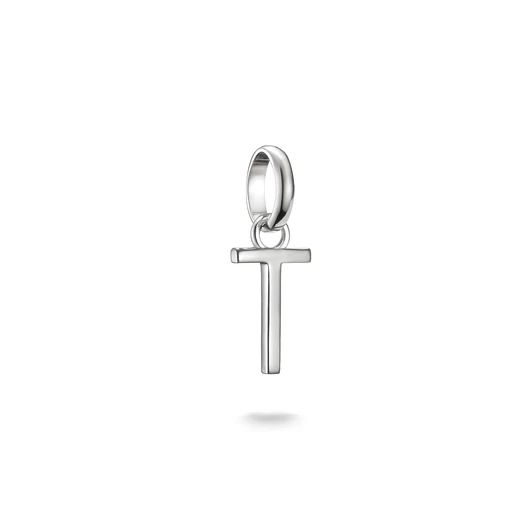 Thomas Sabo Charm Club Connect "T" betű charm medál - CC1226-001-21